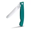 VICTORINOX Swiss Classic összecsukható paradicsomszeletelő kés (11 cm) zöld
