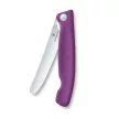 VICTORINOX Swiss Classic összecsukható paradicsomszeletelő kés (11 cm) viola