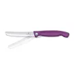 VICTORINOX Swiss Classic összecsukható paradicsomszeletelő kés (11 cm) viola