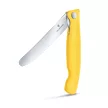 VICTORINOX Swiss Classic összecsukható paradicsomszeletelő kés (11 cm) sárga
