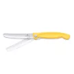VICTORINOX Swiss Classic összecsukható paradicsomszeletelő kés (11 cm) sárga