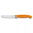 VICTORINOX Swiss Classic összecsukható paradicsomszeletelő kés (11 cm) narancs