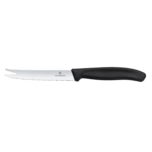 VICTORINOX Swiss Classic szervírozó kés (11 cm) fekete
