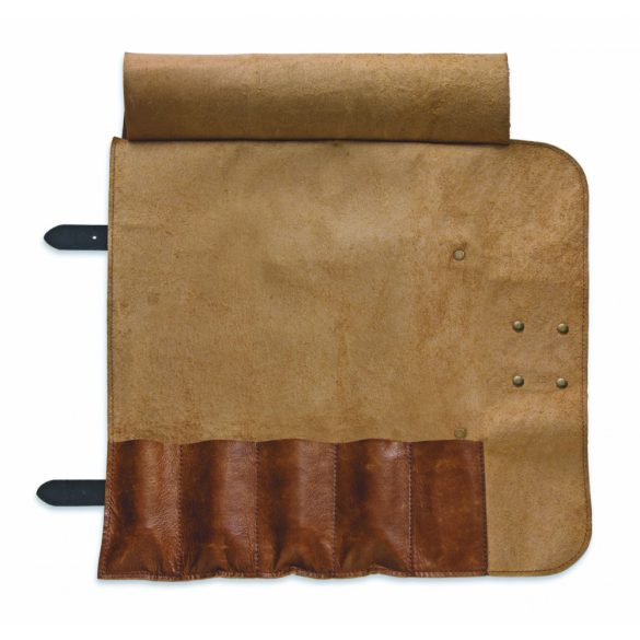 DICK Késtartó táska 5 db késnek, vagy kiegészítőnek, exkluzív bőr kivitelben