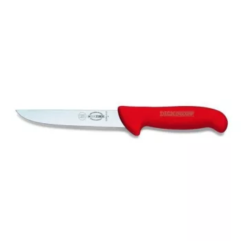 DICK ErgoGrip csontozókés (15 cm) egyenes, széles, piros