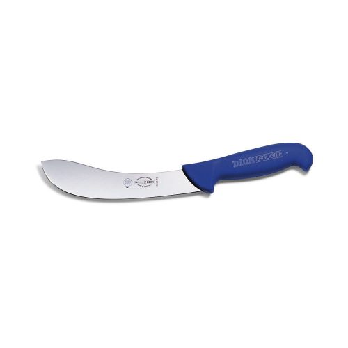 DICK ErgoGrip nyúzókés (18 cm) merev, ívelt, kék