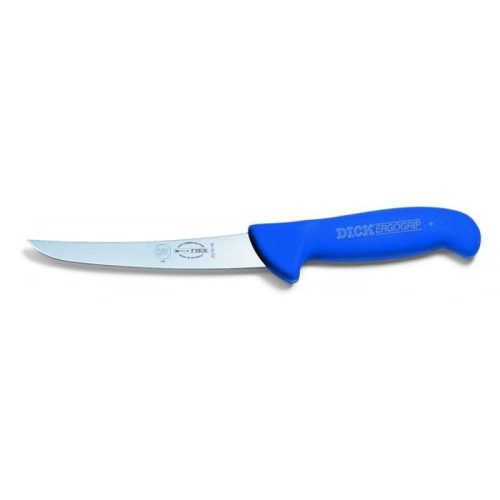 DICK ErgoGrip csontozókés, skandináv változat (15 cm) ívelt, normál, kék