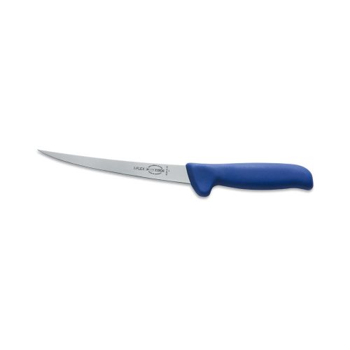 DICK MasterGrip filézőkés, fél flexibilis pengével (18 cm) ívelt, vékony, kék