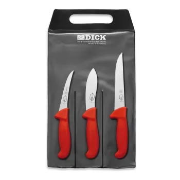   DICK ErgoGrip vadászkészlet, 3 részes, indoor (8298113-03; 8226013-03; 8200618-03)