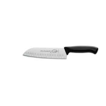   DICK ProDynamic santoku kés, barázdált pengével (18 cm) fekete