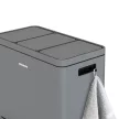 SIEGWERK Kolekto hulladékgyűjtő (3x18 liter) Shadow rock