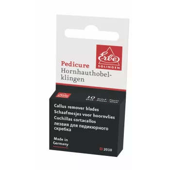   ERBE SOLINGEN pótpenge bőrkeményedés eltávolítóhoz, 10 darabos