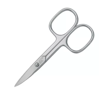   ERBE SOLINGEN körömvágó olló, mikrofogazott, hegyes, ívelt (9 cm)