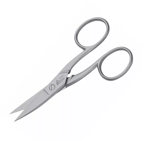 ERBE SOLINGEN lábkörömvágó olló, mikrofogazott, extra erős,  ívelt (10,5 cm) inox