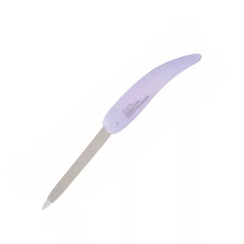   ERBE SOLINGEN összecsukható körömreszelő (13 cm / 7,5 cm) lila