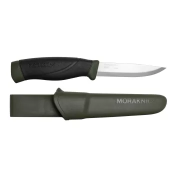 MORAKNIV Companion HeavyDuty (C) kés, tokkal, katonai zöld