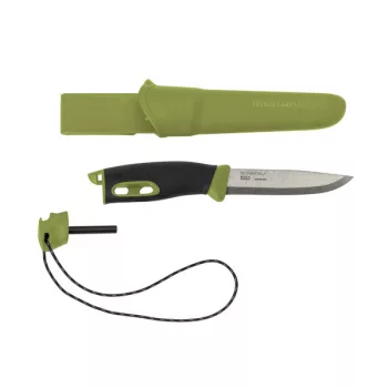   MORAKNIV Companion Spark (S) kés, tokkal, szikravetővel, zöld
