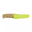 MORAKNIV FLOATING horgászkés (S) parafa markolattal, tokkal, neon zöld
