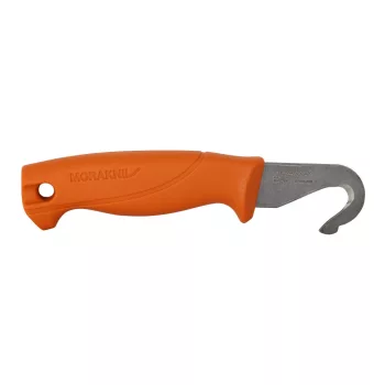 MORAKNIV Hunting (S) nyúzóhorog, tokkal, narancssárga