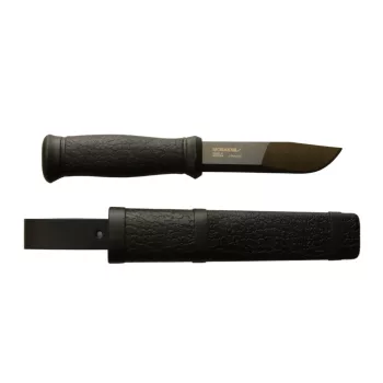 MORAKNIV Mora 2000 (S) kés, tokkal, Black Edition