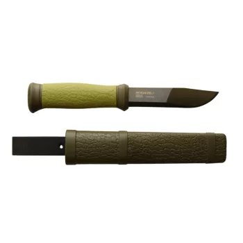 MORAKNIV Mora 2000 (S) kés, tokkal, zöld / Black Edition