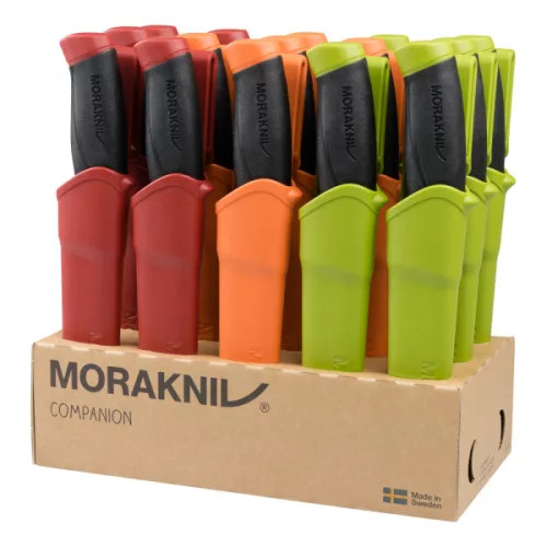 MORAKNIV Companion (S) kés tokkal, 3x5 szín, őszi lomb