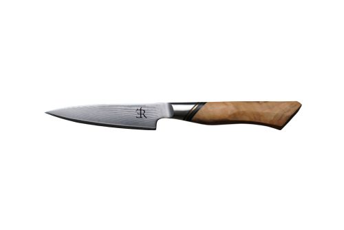 RYDA KNIVES A-73 hámozókés (9 cm) damaszkuszi acél