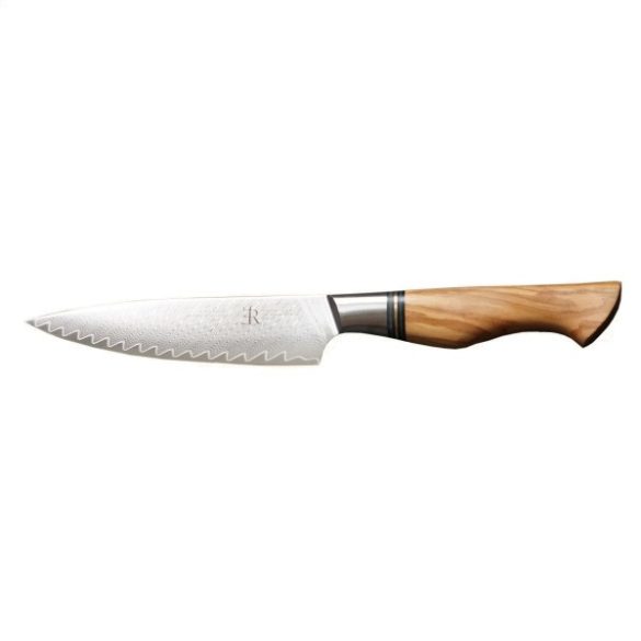 RYDA KNIVES ST650 konyhai kés (13,4 cm) damaszkuszi acél