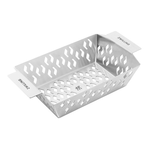 ZWILLING BBQ grillkosár (S / 25 cm) rozsdamentes acél