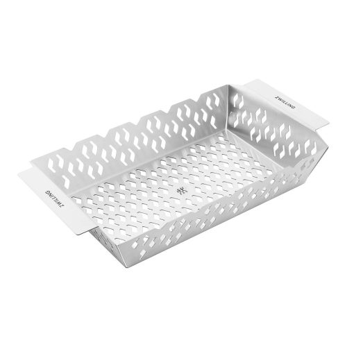 ZWILLING grillkosár (M / 36 cm) rozsdamentes acél